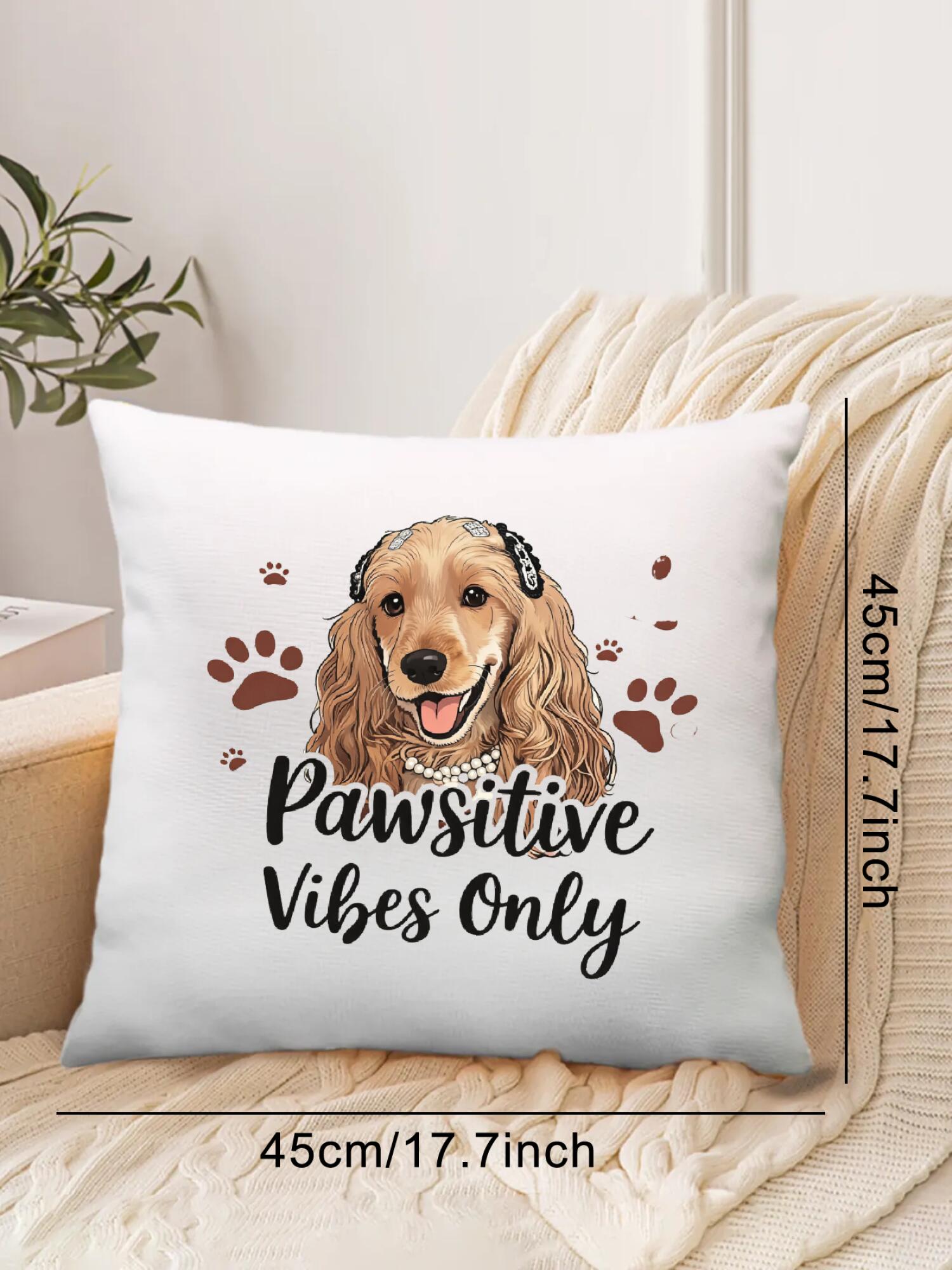 Custom Pet Pillow Cover - Whimsical Graphic