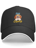 Custom Pet Baseball Cap - Pastel Graphic