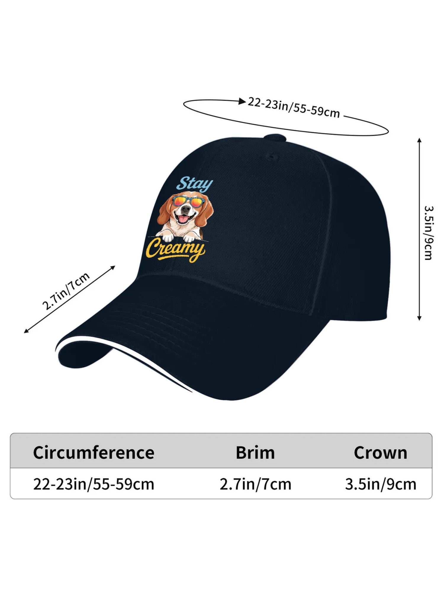 Custom Pet Baseball Cap - Pastel Graphic