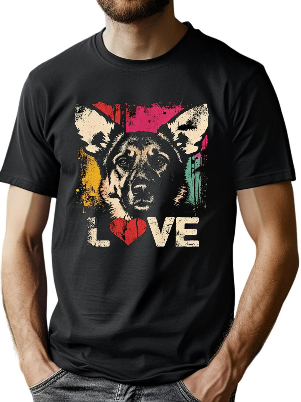 Custom Pet Tee - Vintage Retro Graphic