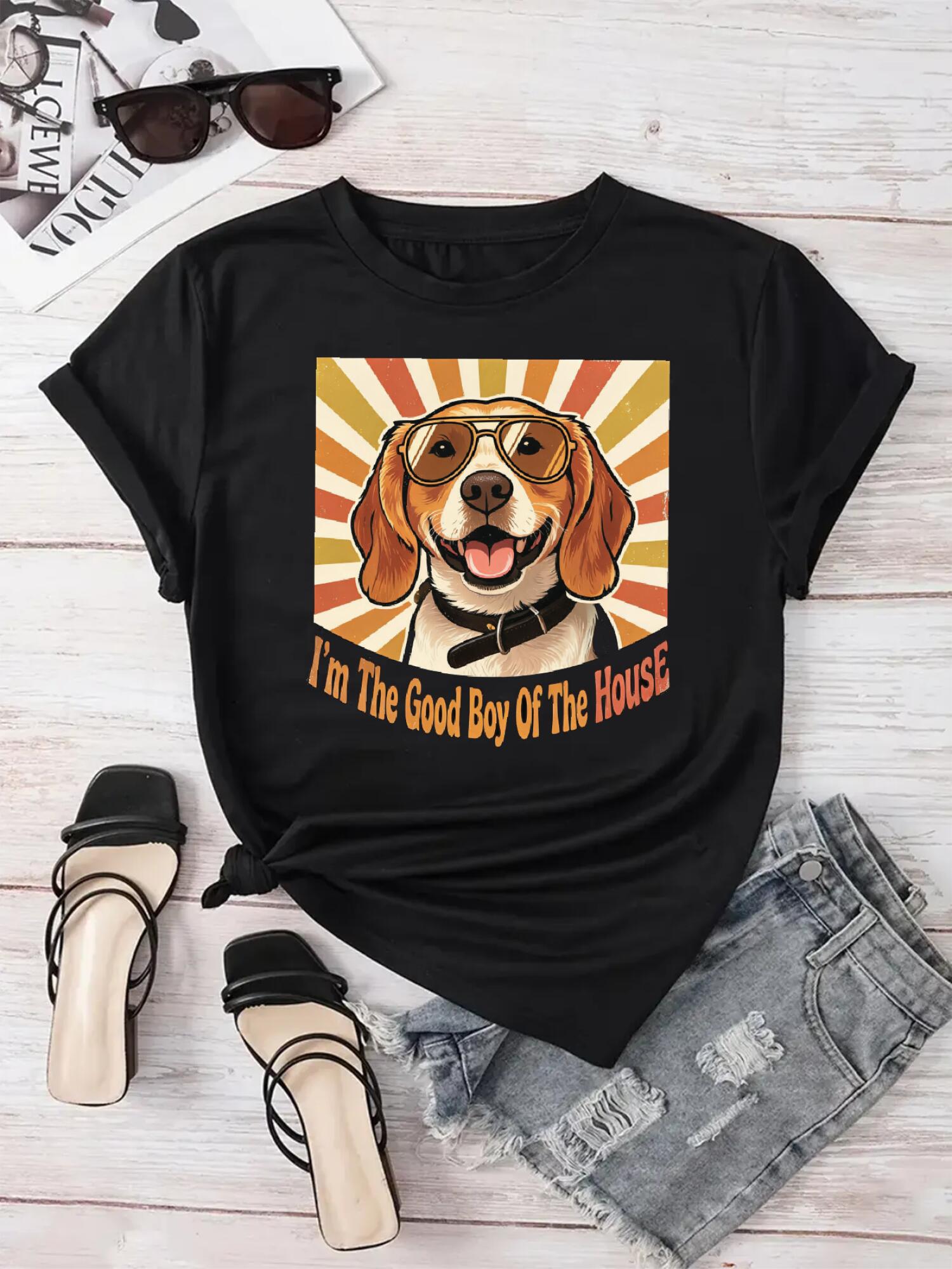Custom Pet Tee - Retro Pop Graphic