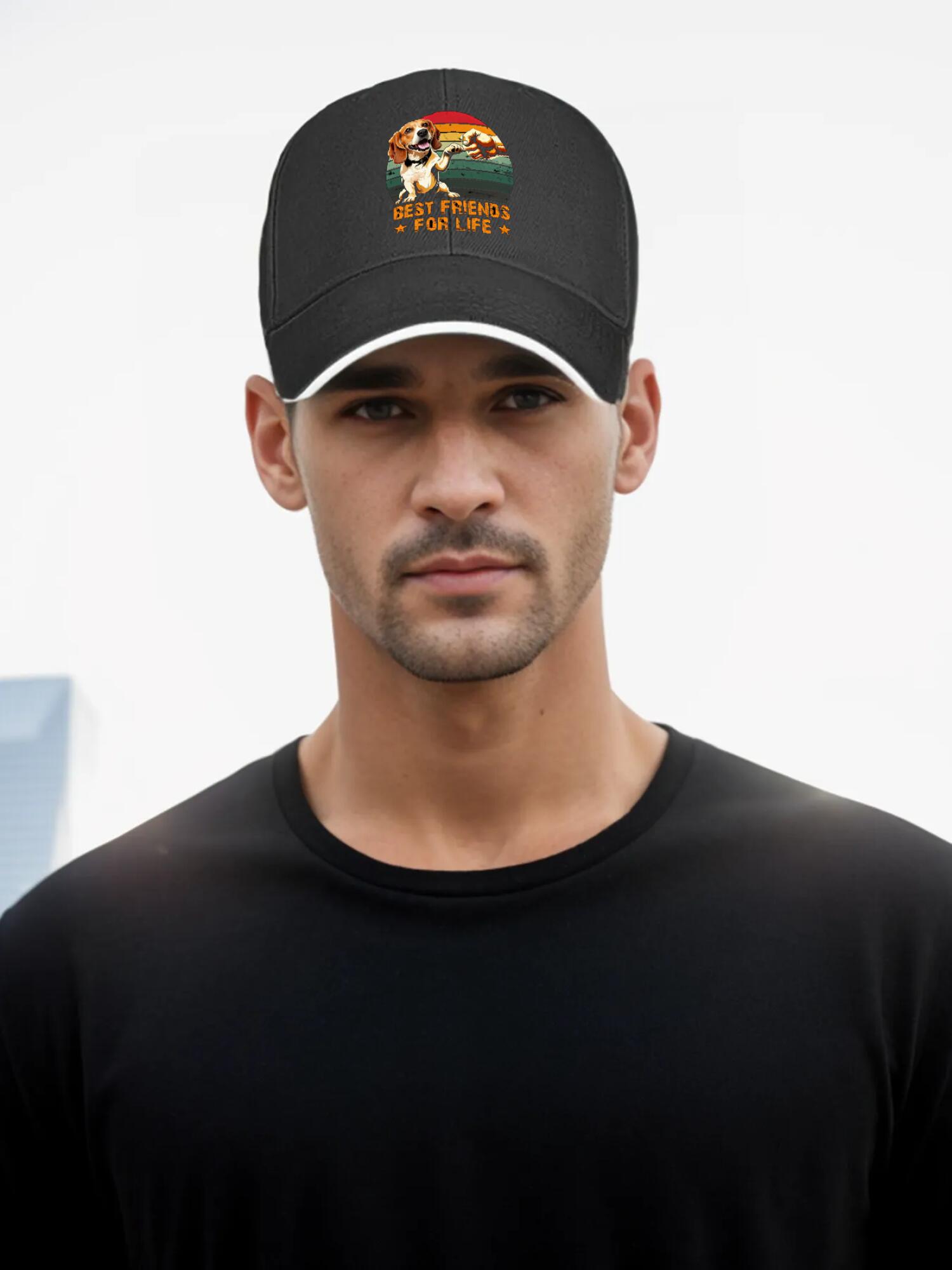 Custom Pet Baseball Cap - Vintage Retro Graphic