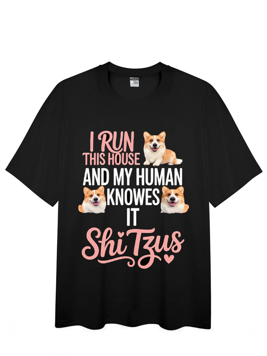 Custom Pet Tee - Typography Graphic
