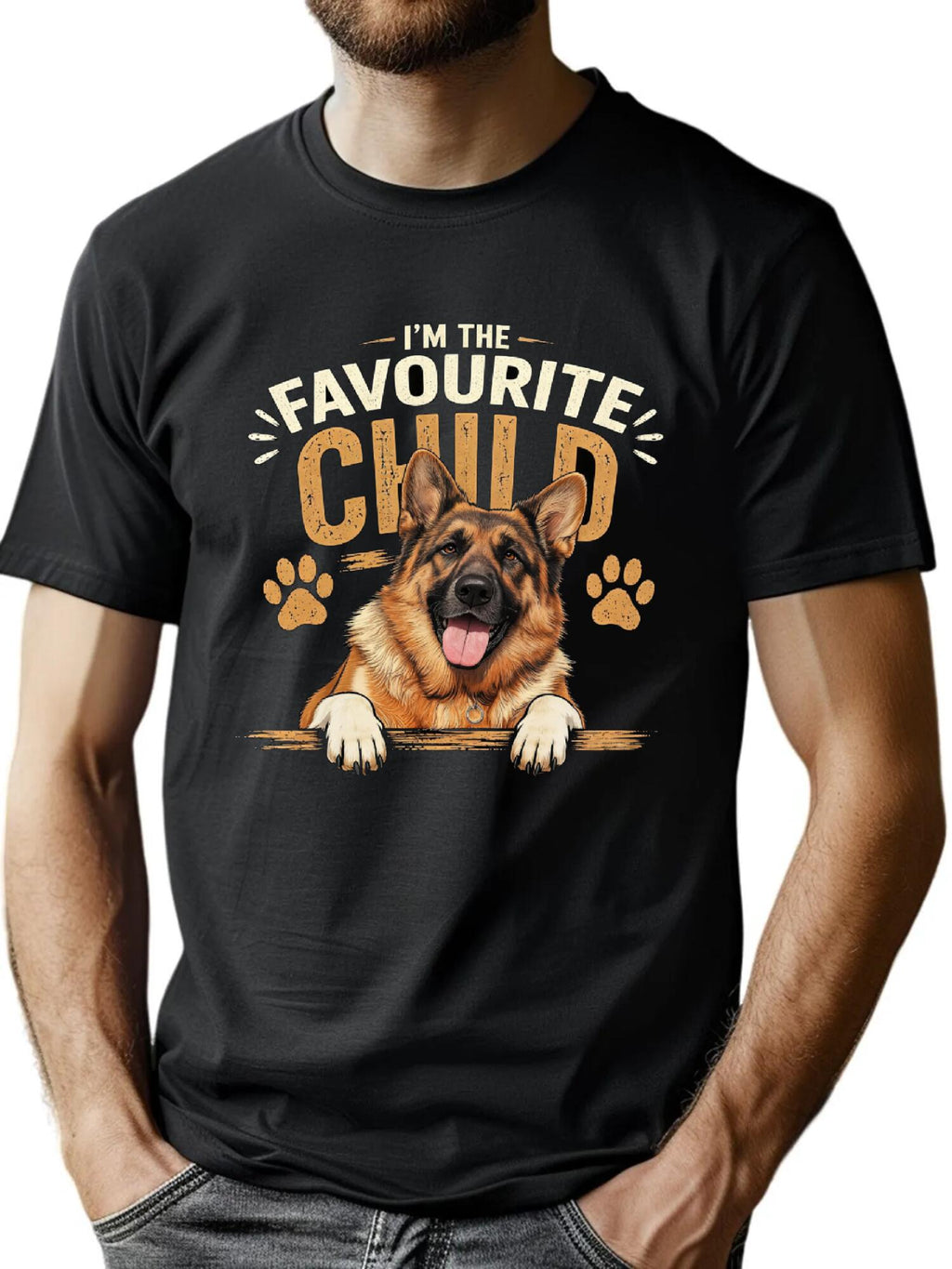 Custom Pet Tee - Distressed Vintage Graphic