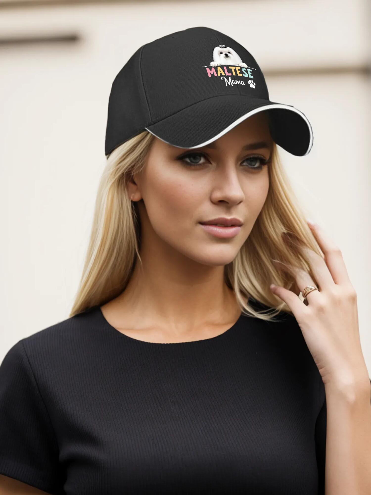Custom Pet Baseball Cap - Pastel Graphic