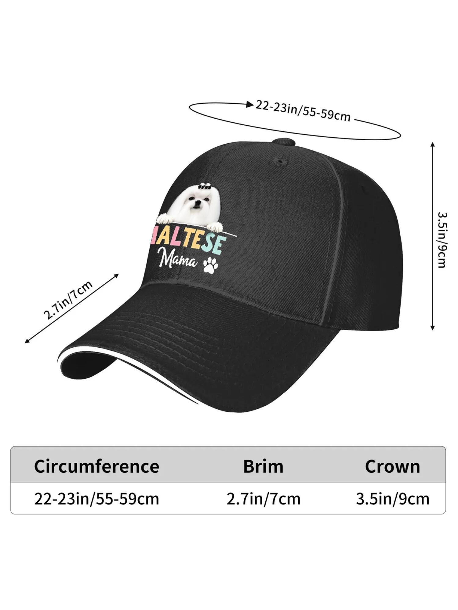 Custom Pet Baseball Cap - Pastel Graphic