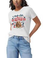 Custom Pet Tee - Patriotic Vintage Graphic