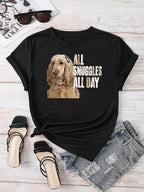 Custom Pet Tee - Photo Typography Graphic